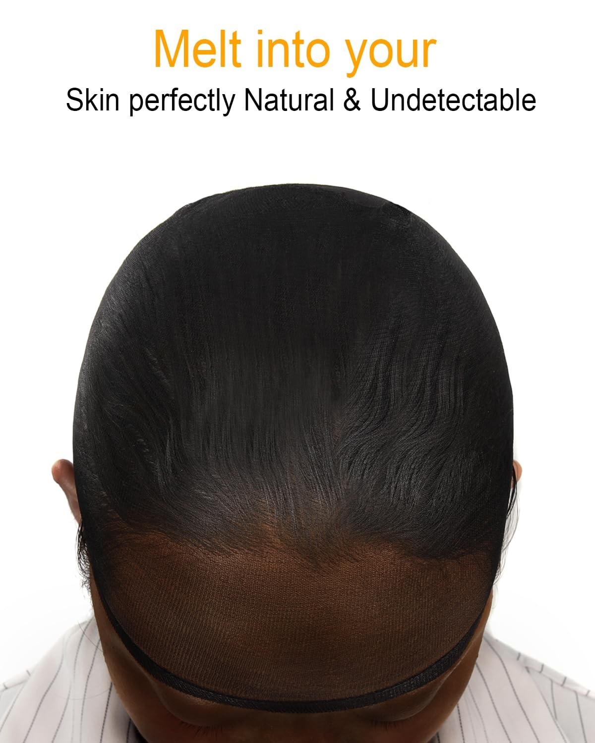 Black HD Wig Cap 12 Pack Ultra Thin Breathable Stretchy Silicone for Lace Fro…
