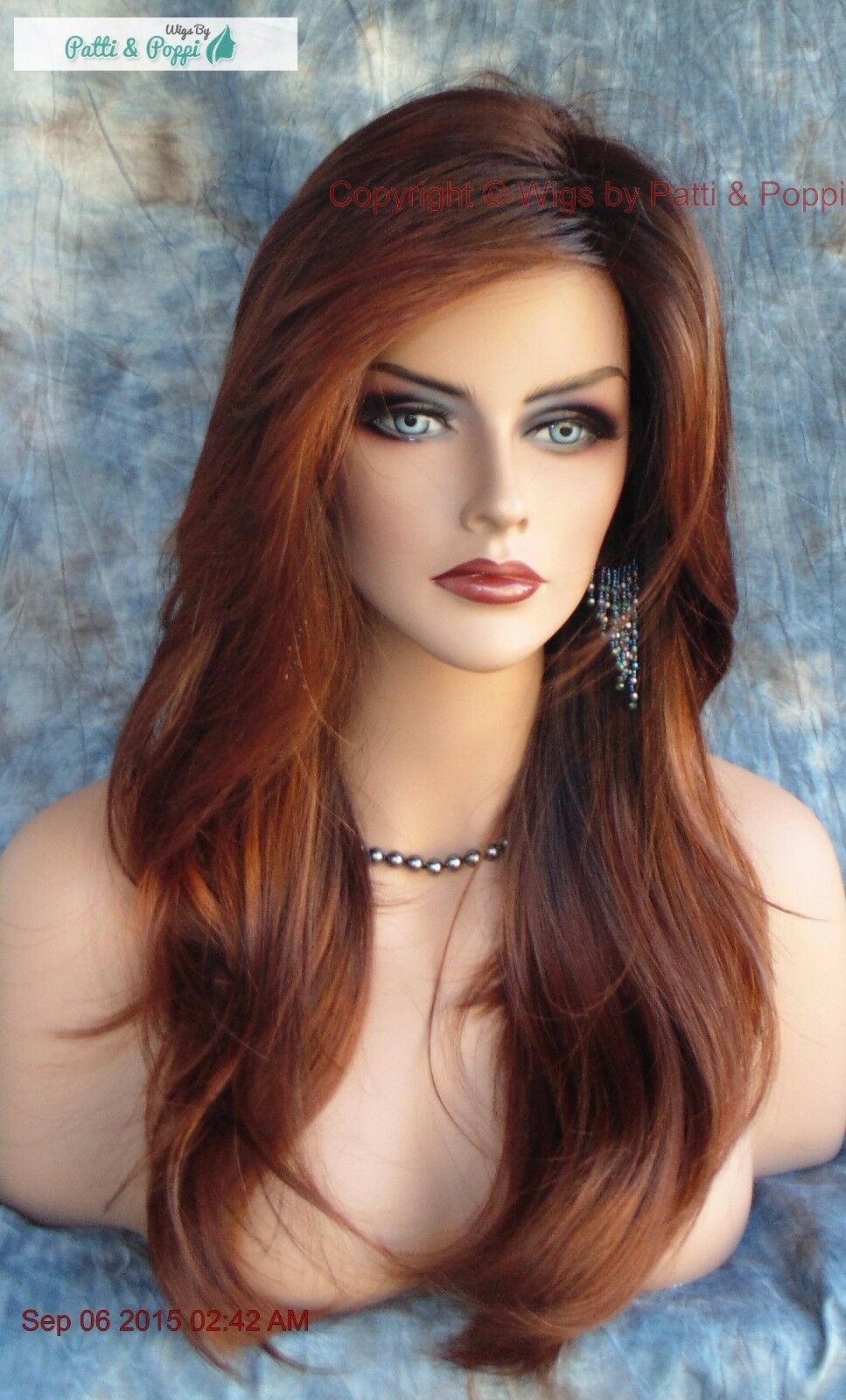 ANGELICA | NORIKO WIG | RED CRIMSON-LR | LONG SEXY CUTE -1 504