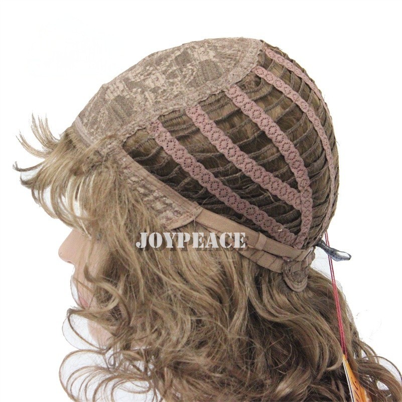 16 In Mid Length Women Natural Daily Shag Caples Wavy Layered Synthetic Hair Wig