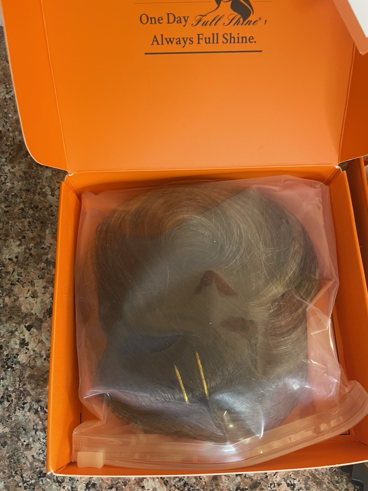 Full Shine Clip-In Human Hair Extensions Seamless Balayage 22in 130g 6pcs