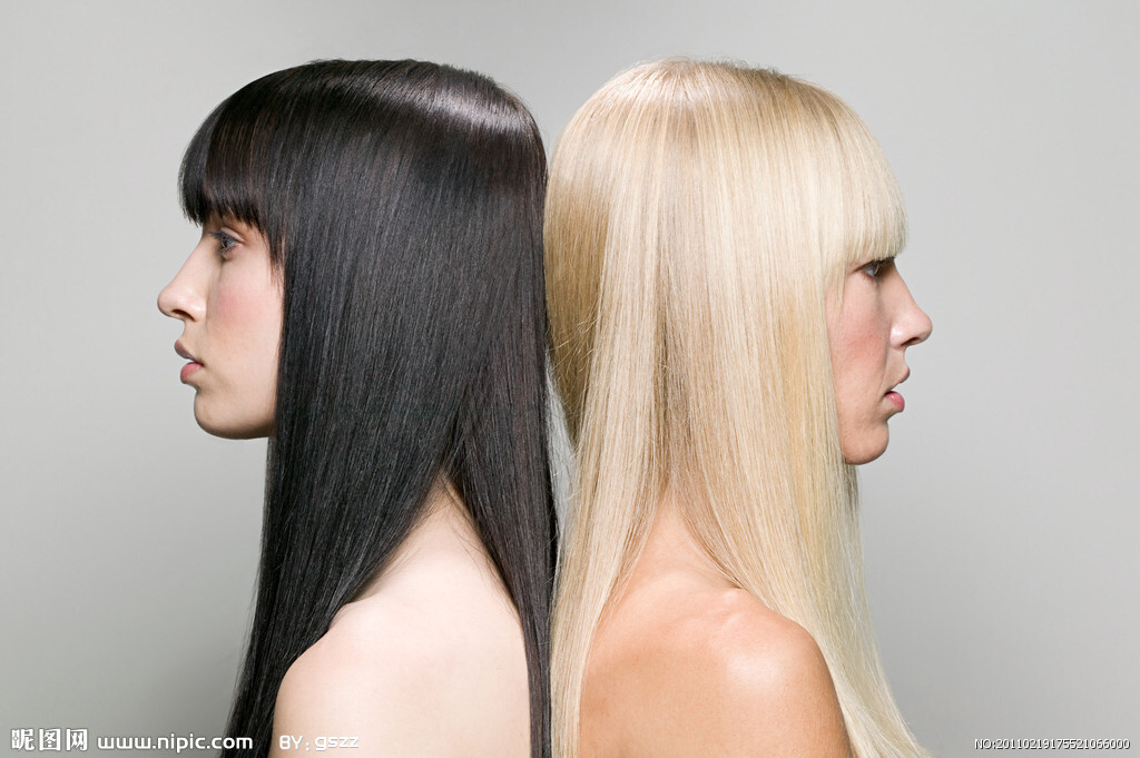 24″ European 100% Human Weft Hair Extensions Black/Brown/Blonde Double Drawn 50g