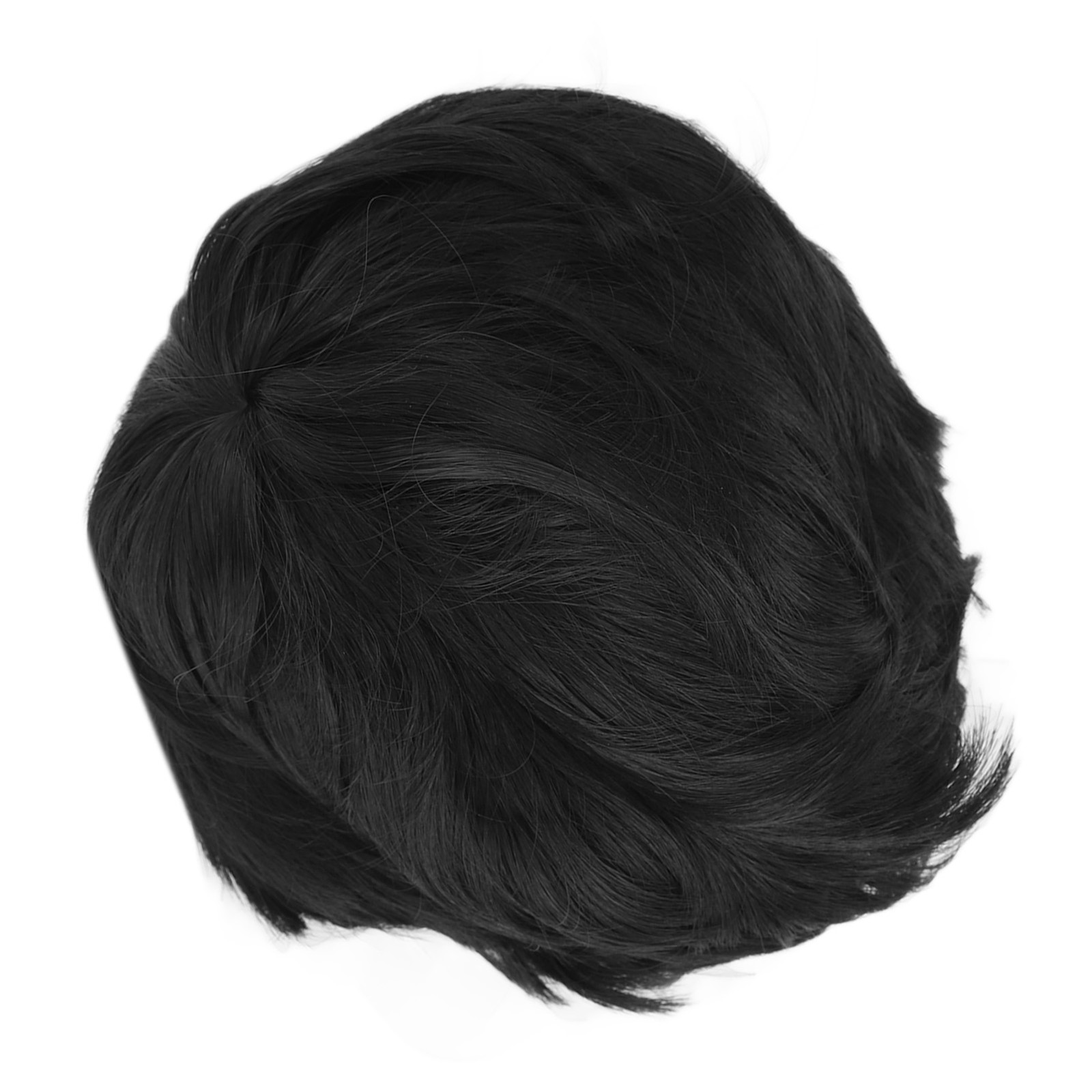 Men’s Short Wig Fluffy Natural Fashionable Comfortable Wear False Hair Wig For