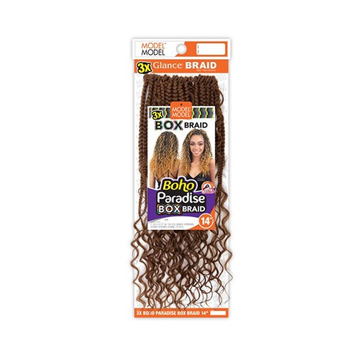 Glance braid 3X Boho Paradise Box Braid 14″