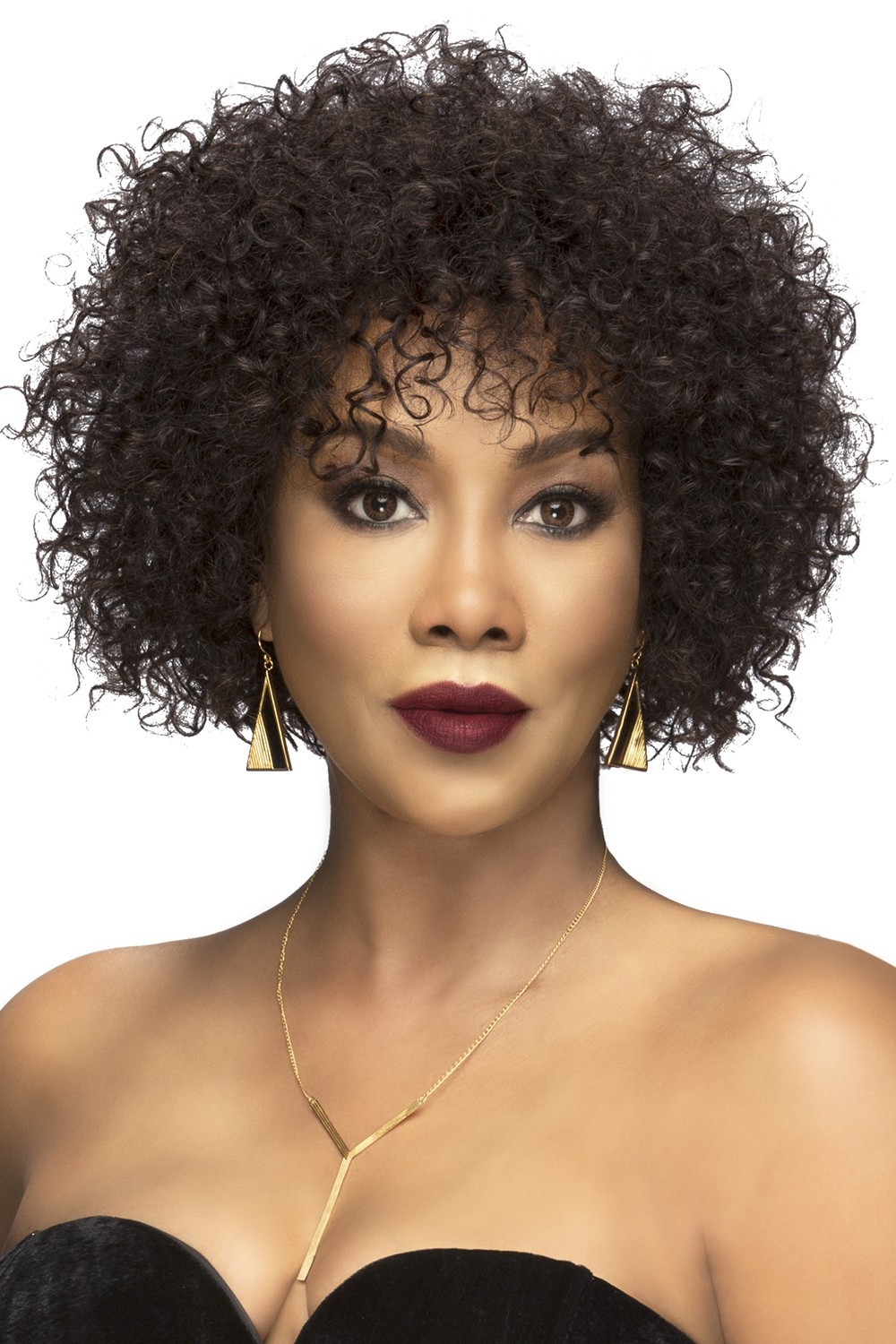 SPRING – VIVICA A FOX BRAZILIAN REMI 100% HUMAN HAIR FULL WIG TIGHT SPIRAL CURL
