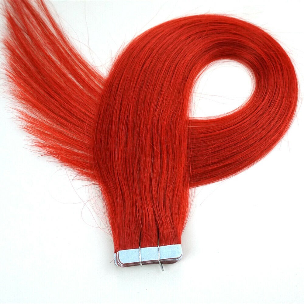 16″-26″ Tape In Human Hair Extensions Remy Skin Wefts Russian Hair High Quality