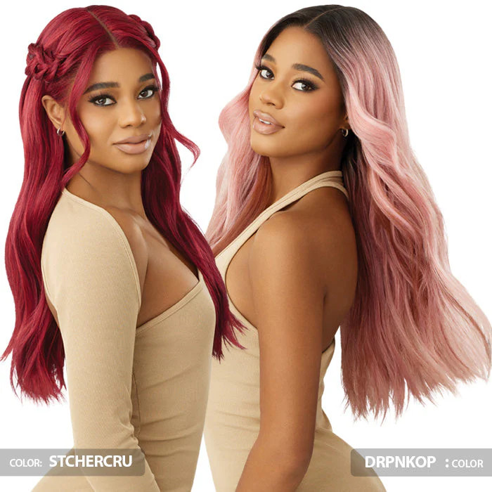 Outre Melted Hairline Glueless HD Lace Front Wig – CAROLINE