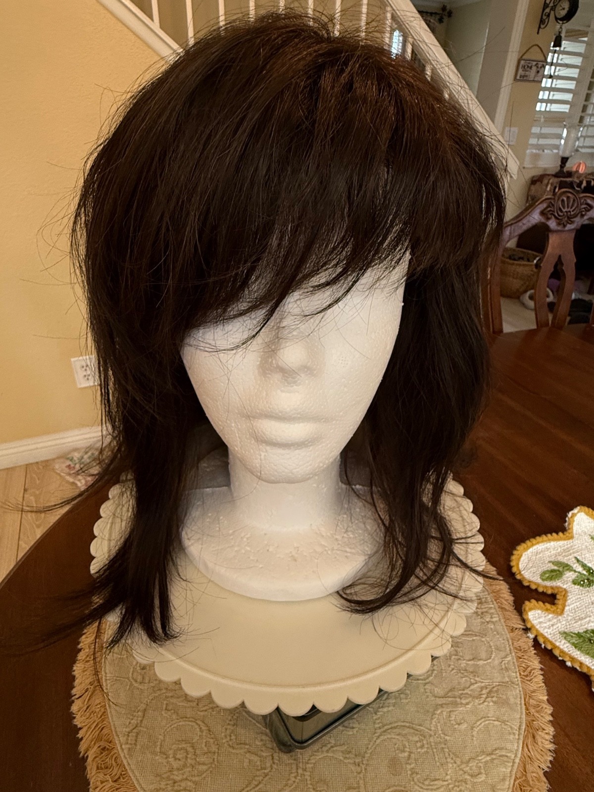 Tony of Beverly Bennett Wig- Ginger Brown; EUC