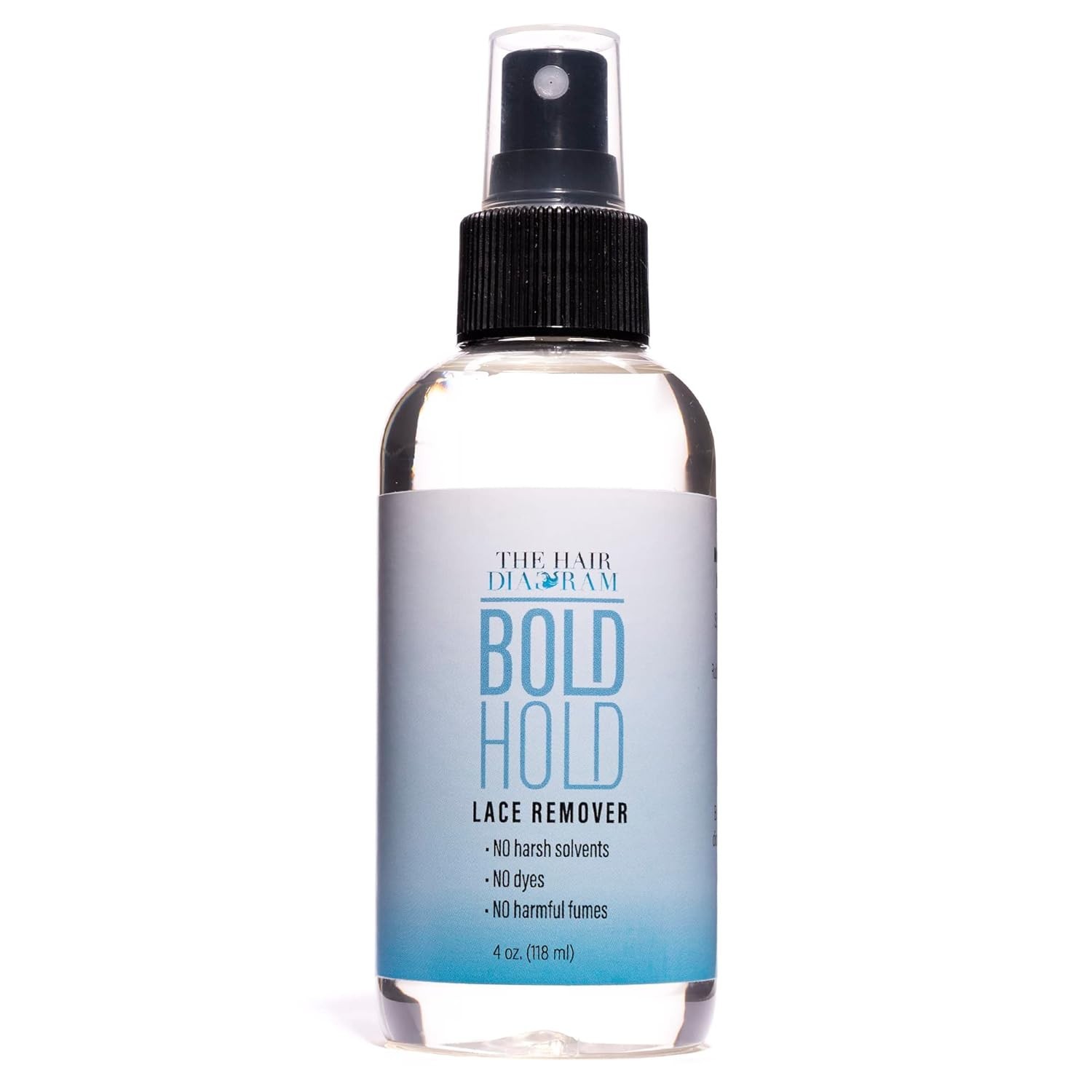 Gentle Lace Remover Spray – Bold Hold Bond Release, No Harsh Solvents – 4oz