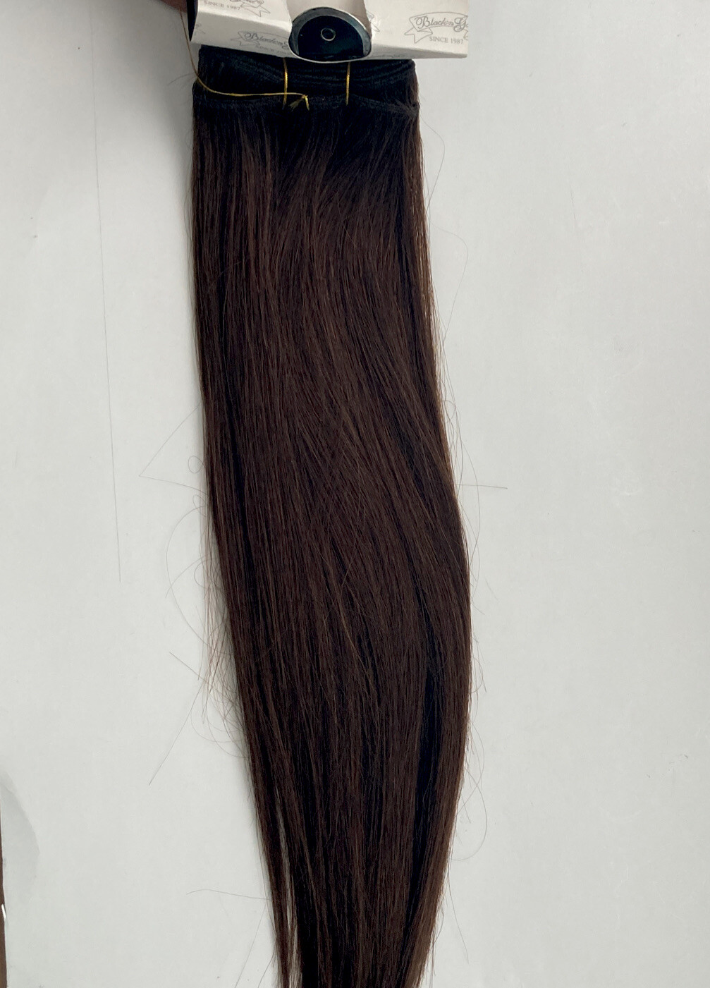 Black & Gold 100% VIRGIN HUMANHAIR EUROPEAN CAUCASIAN WEAVING 14-16″ Color # 6
