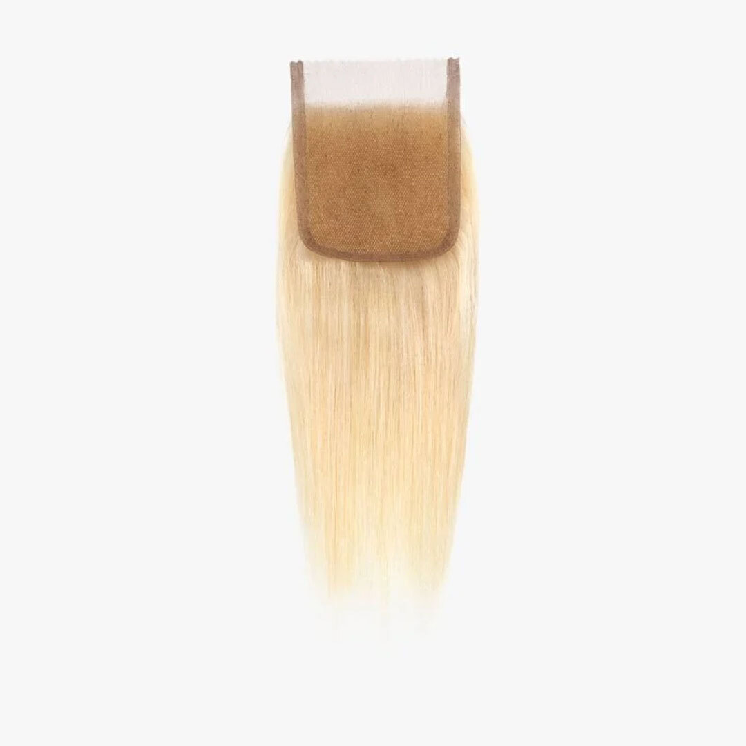 Bare&natural Unprocessed Virgin Human Hair 4×4 Lace Closure – 7a Straight 18″