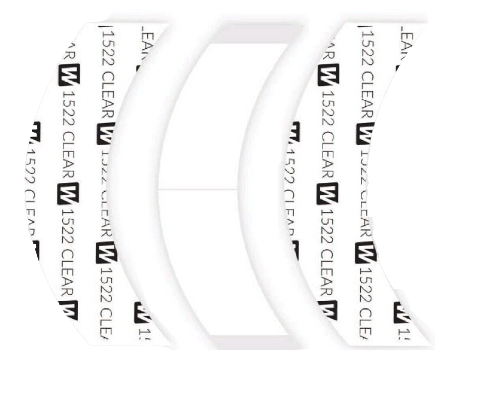 WALKER 3M 1522 ADHESIVE HAIRPIECE TAPE 108 PC CC CONTOUR,TOUPEE,POLY WIG SYSTEM.