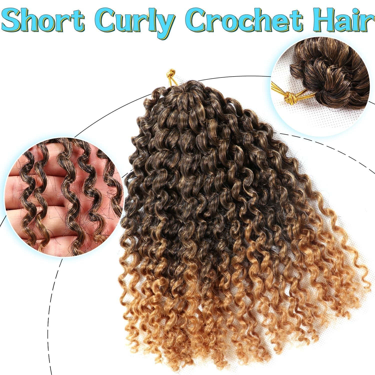 8 Inch Short Passion Twist Hair 6 Bundles Marlybob Crochet Hair Kinky Curly C…