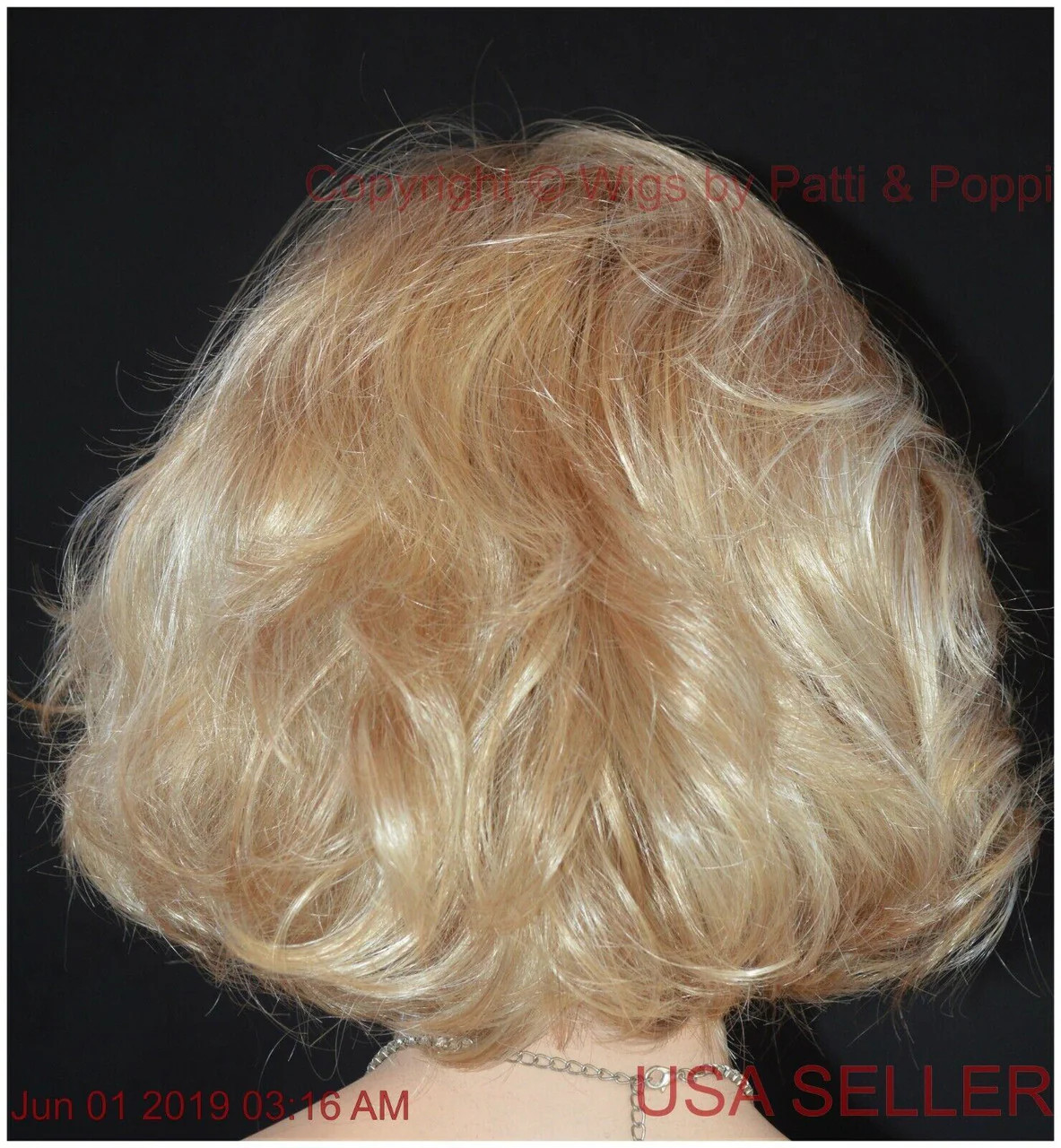 Modern Motif Gabor Wigs GL14-22SS Sandy Blond Lace Front monopart Beachy Waves