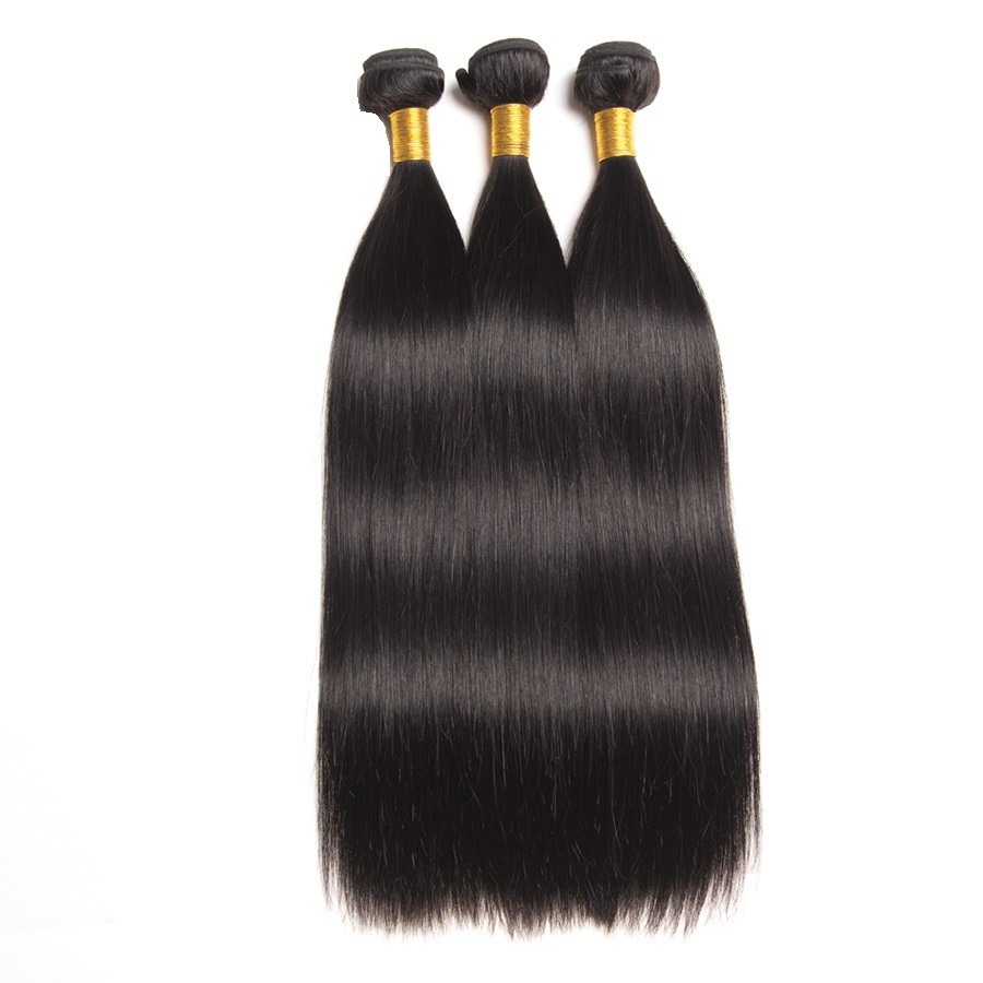 Silky Straight Brazilian Virgin Remy Human Hair Bundle Extra Thick Weave 1 or 3
