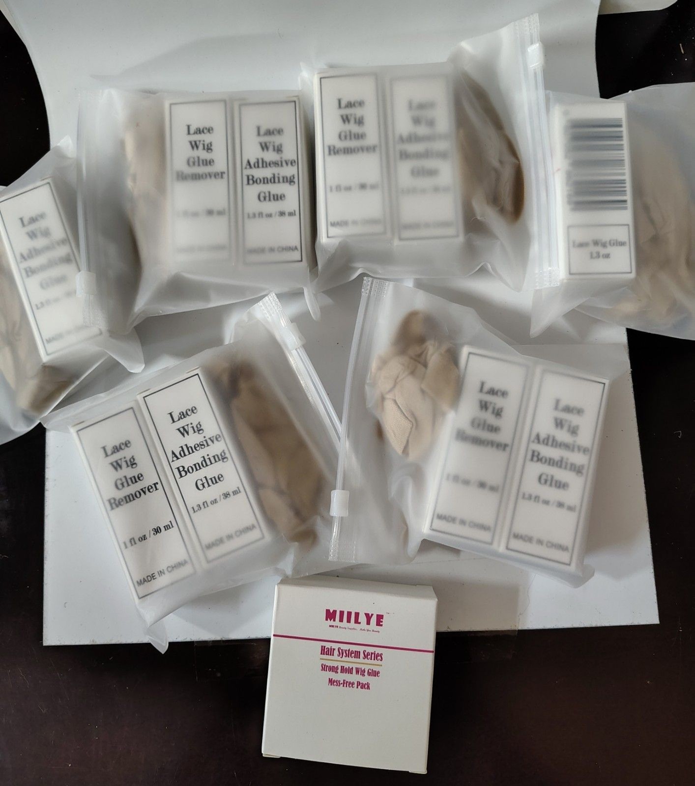 Lot Of Poly & Lace Wig Glue And Remover