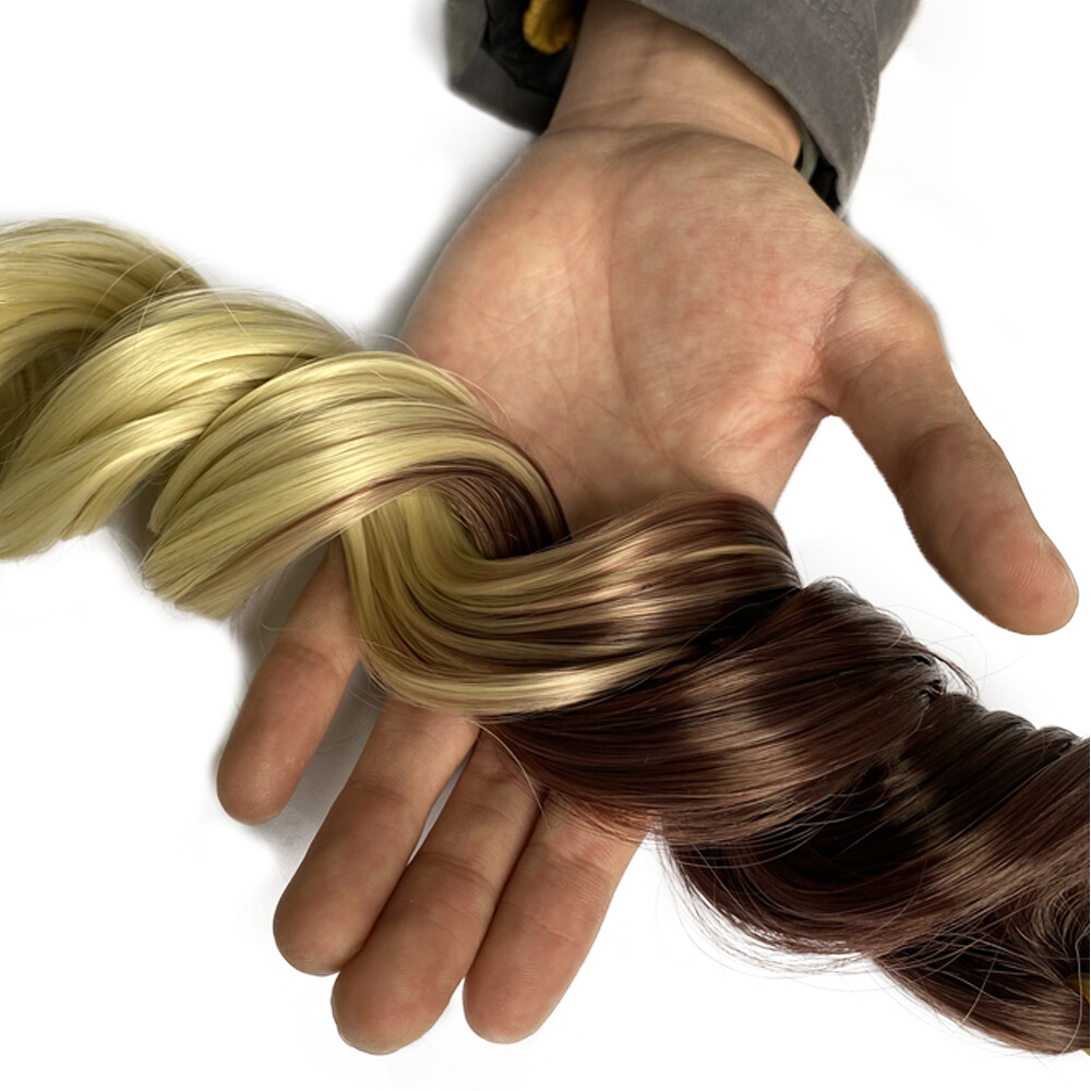 20″ Ombre Loose Wave Crochet Braids French Curls Twist Braiding Hair Extensions