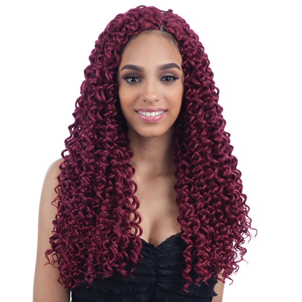 *MULTI PACK* BEACH CURL 18″ – FREETRESS SYNTHETIC CROCHET BRAID