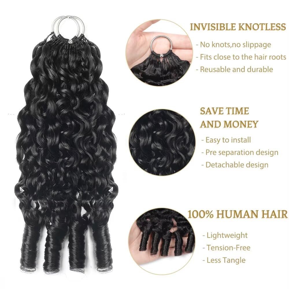 Human Crochet Hair for Black Women Burmese Curly Human Hair Crochet Bundles 2…