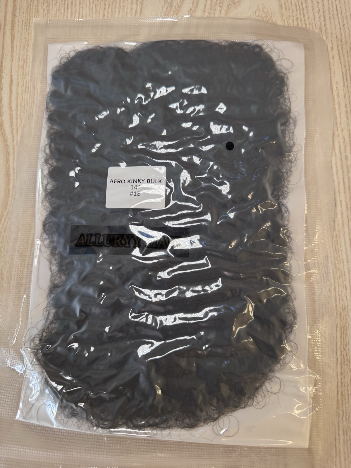 Afro Kinky 100% Human Hair Bulk, Twist, Braids, Dreadlocks 12 & 14 Inches