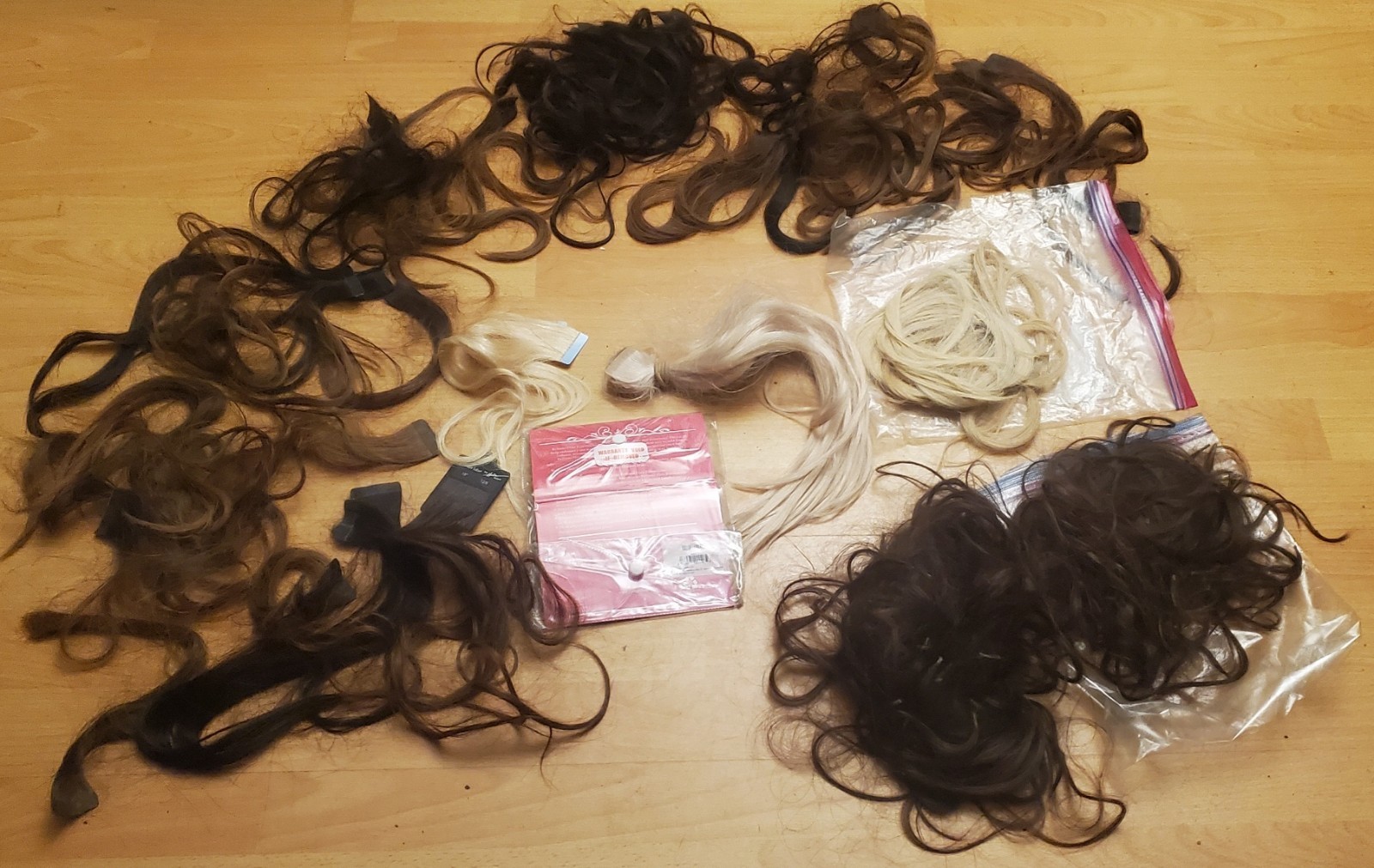 Bellami BELLISSIMA 22″ hair extension PLUS numerous hair extensions and natural