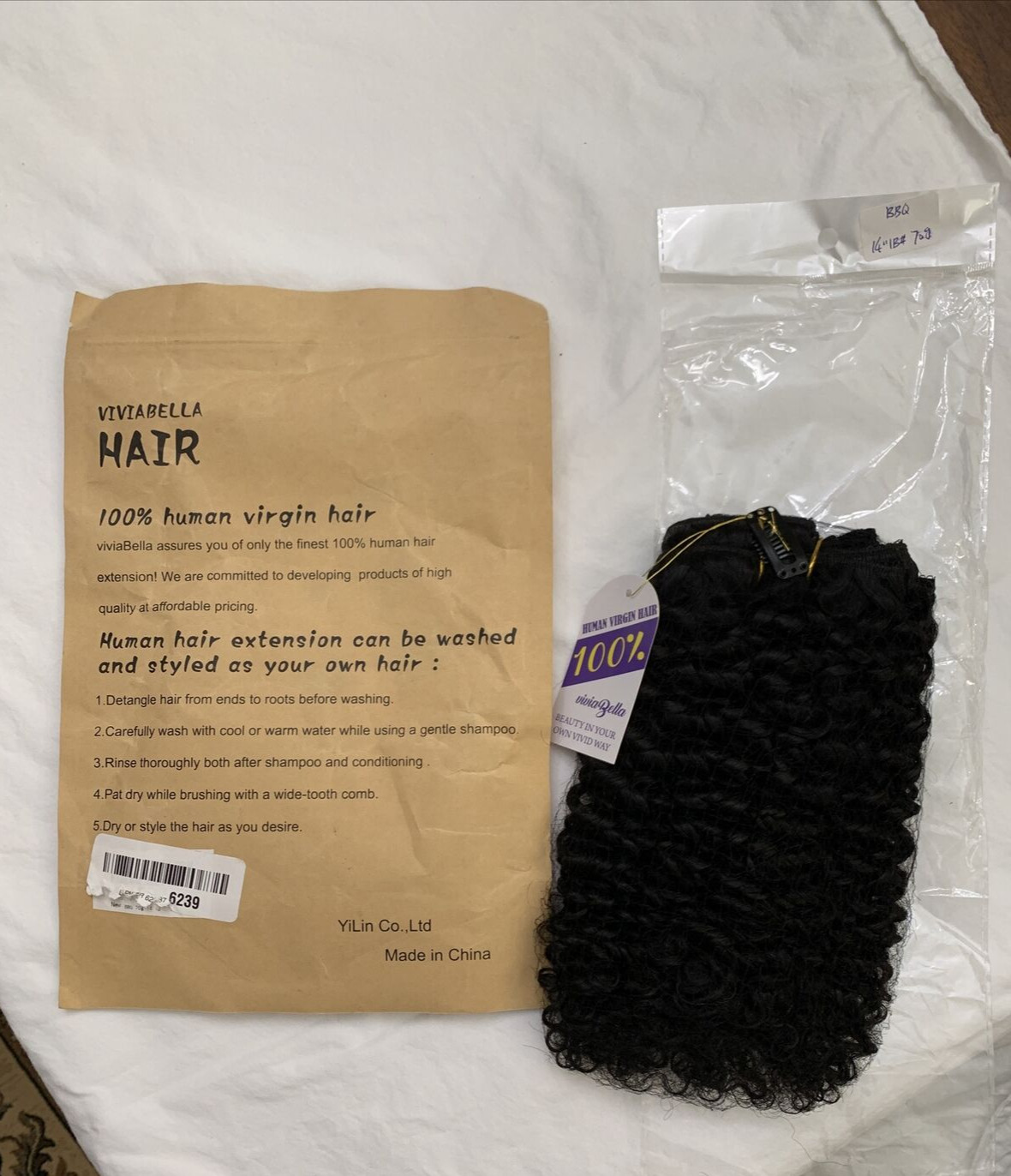 Viviabella Hair Extensions 70g 14″ Please Read Description