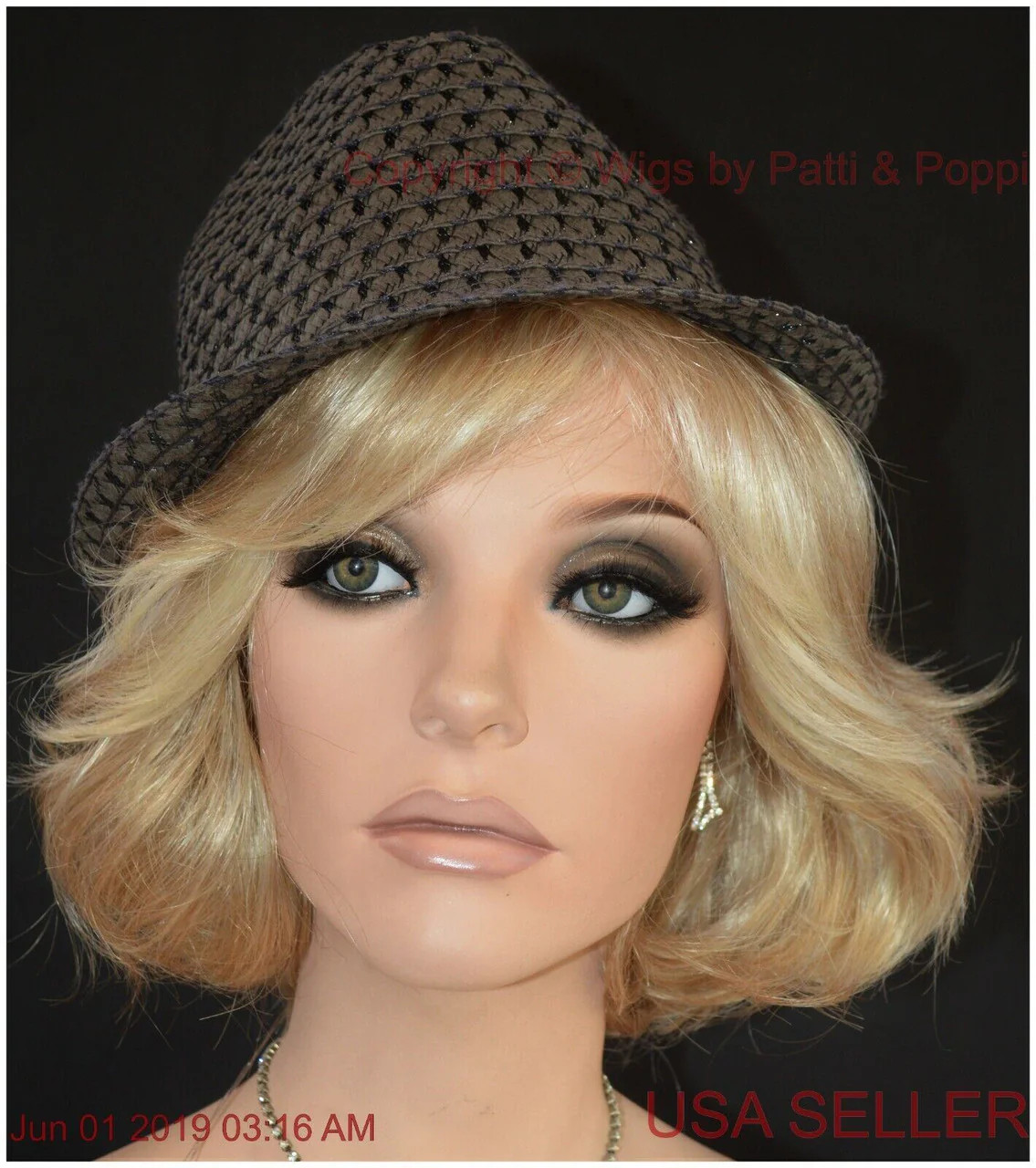 Modern Motif Gabor Wigs GL14-22SS Sandy Blond Lace Front monopart Beachy Waves