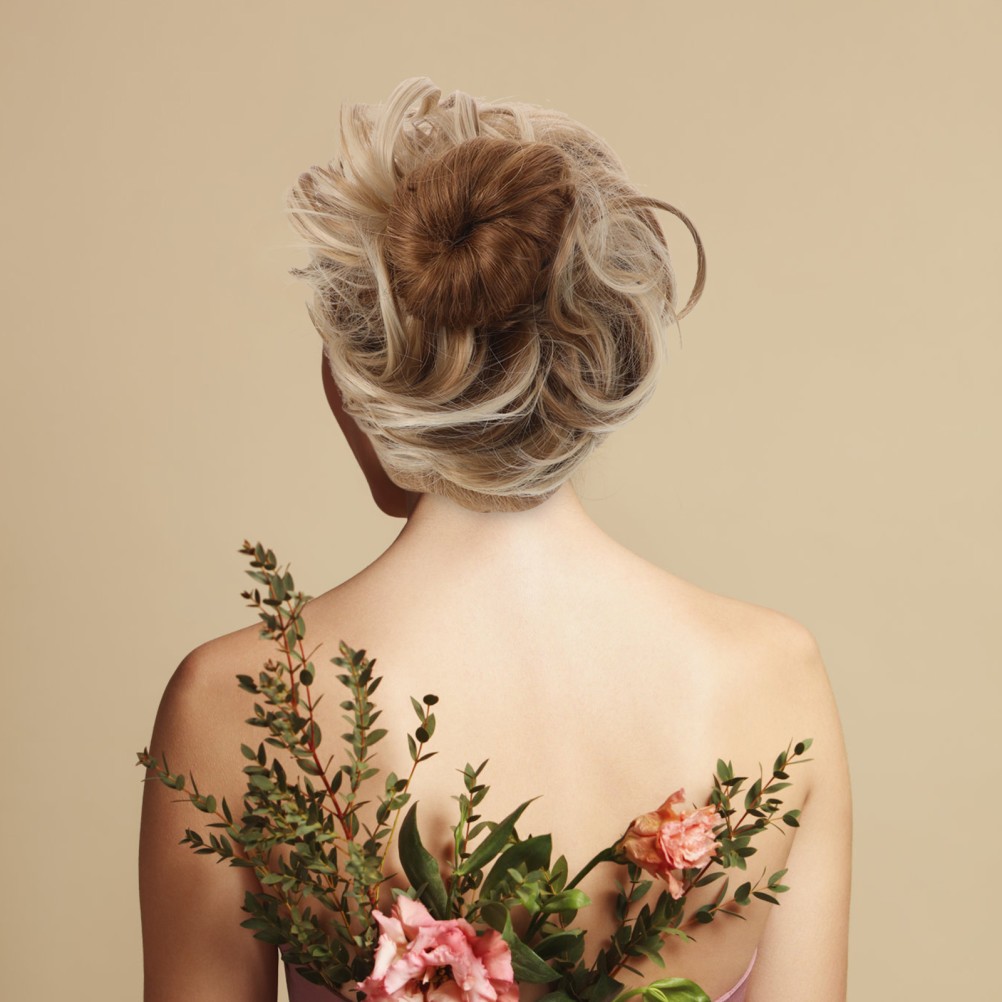 2pcs Messy Bun Hair Piece Synthetic Chignon Wig Scrunchies for Daily Wear