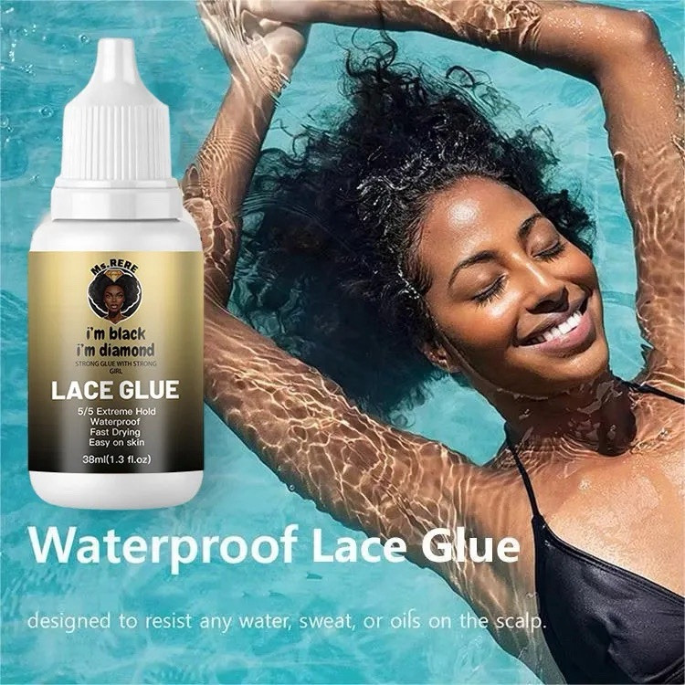 Ms.Rere Waterproof Lace Glue ! Extreme Hold , Easy On Skin!!🥰