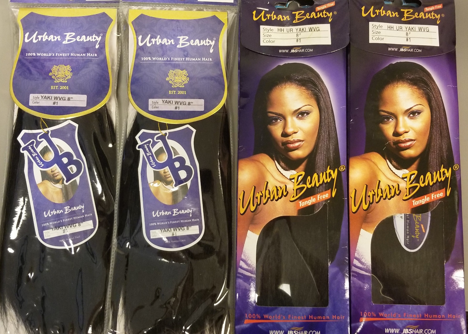 Urban Beauty 100% Human Hair for Weaving – YAKI WVG (STRAIGHT) -closeout special