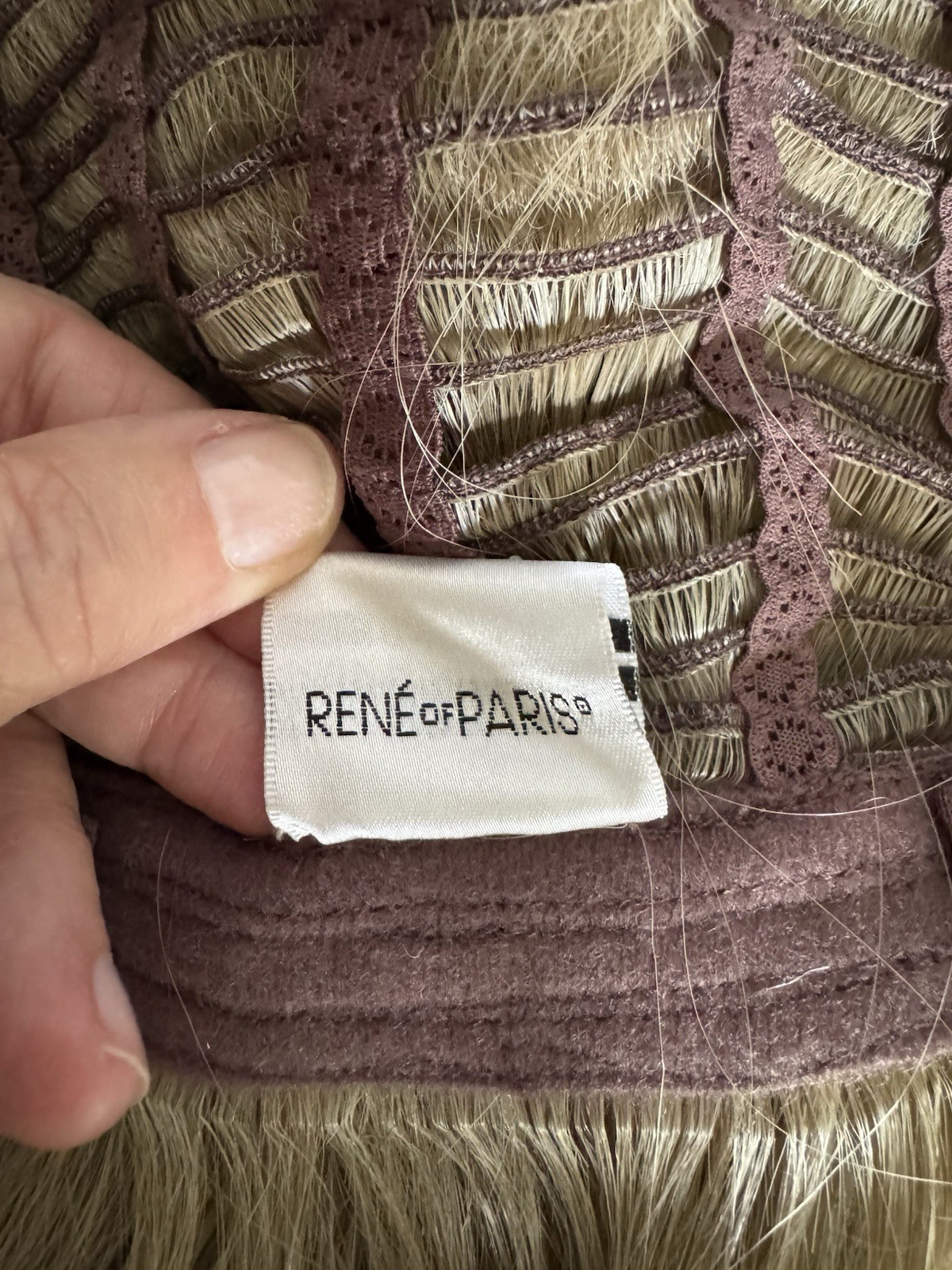 Rene of Paris River Wig Buttercream Blonde BNWT Perfect Below Chin Bob