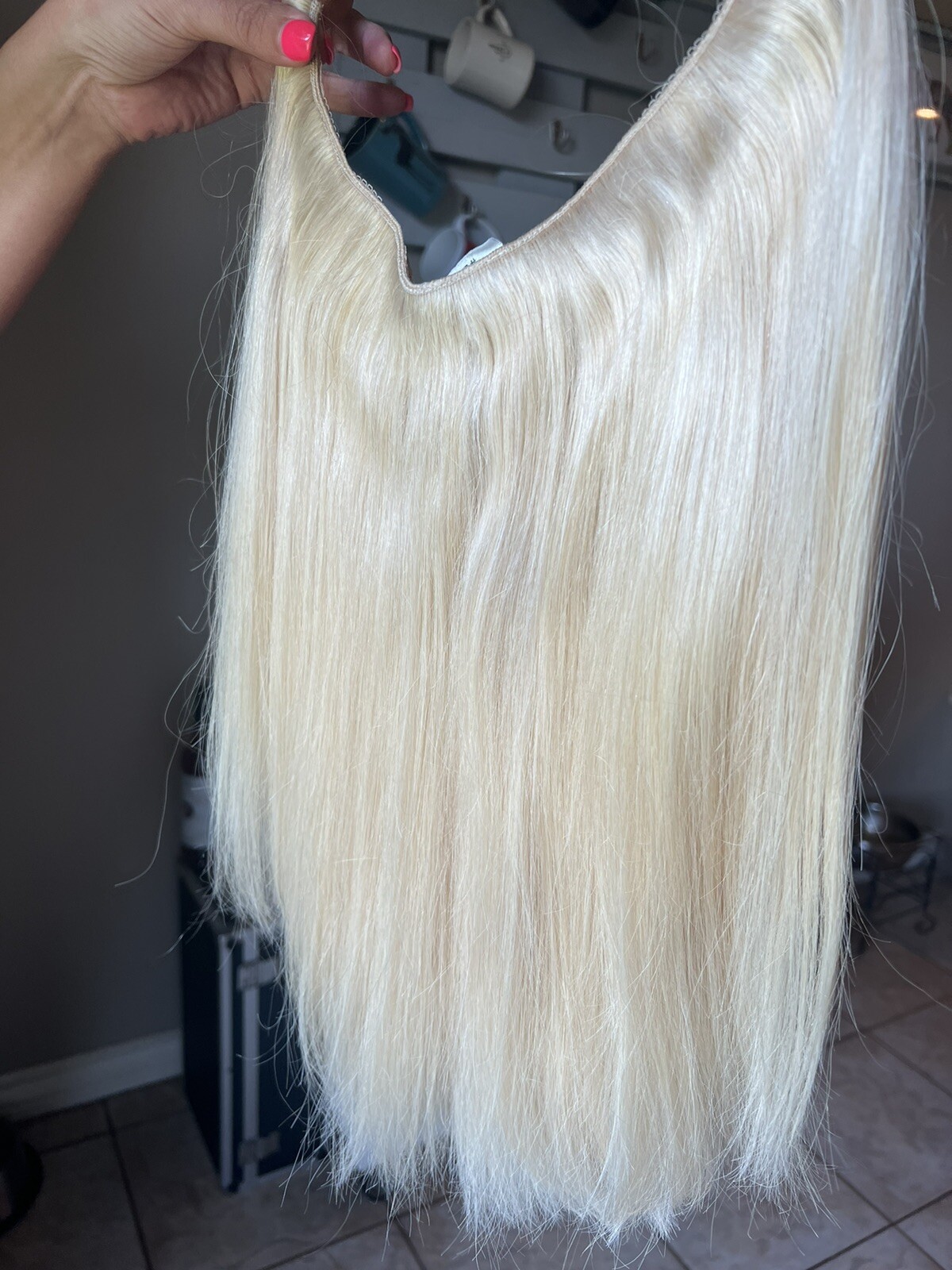 Hidden crown extensions 15inch Color: 24
