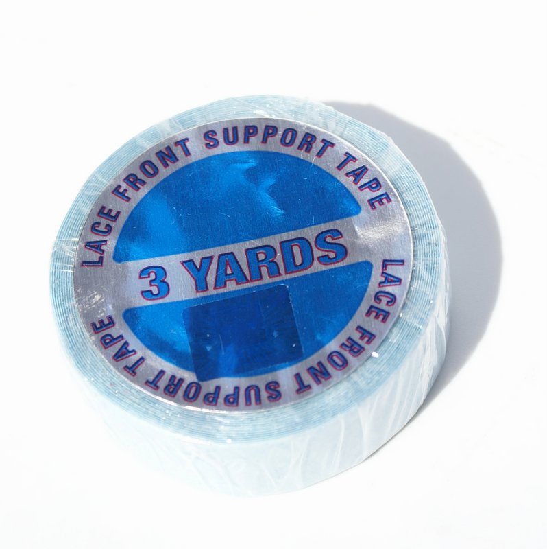 3 Yards Blue Lace Front Support Tape For Hair Extensions Double Sided Glue