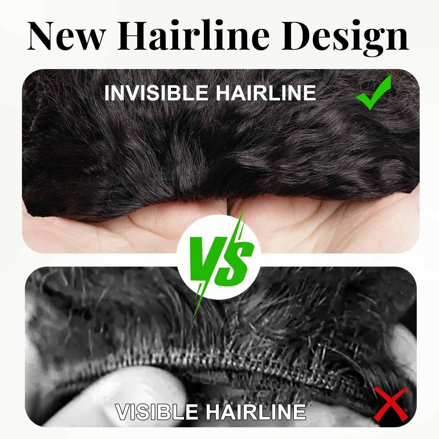 Kinky Curly Half Wig 20″ | 200% Density Glueless Drawstring Headband Wig for Wom