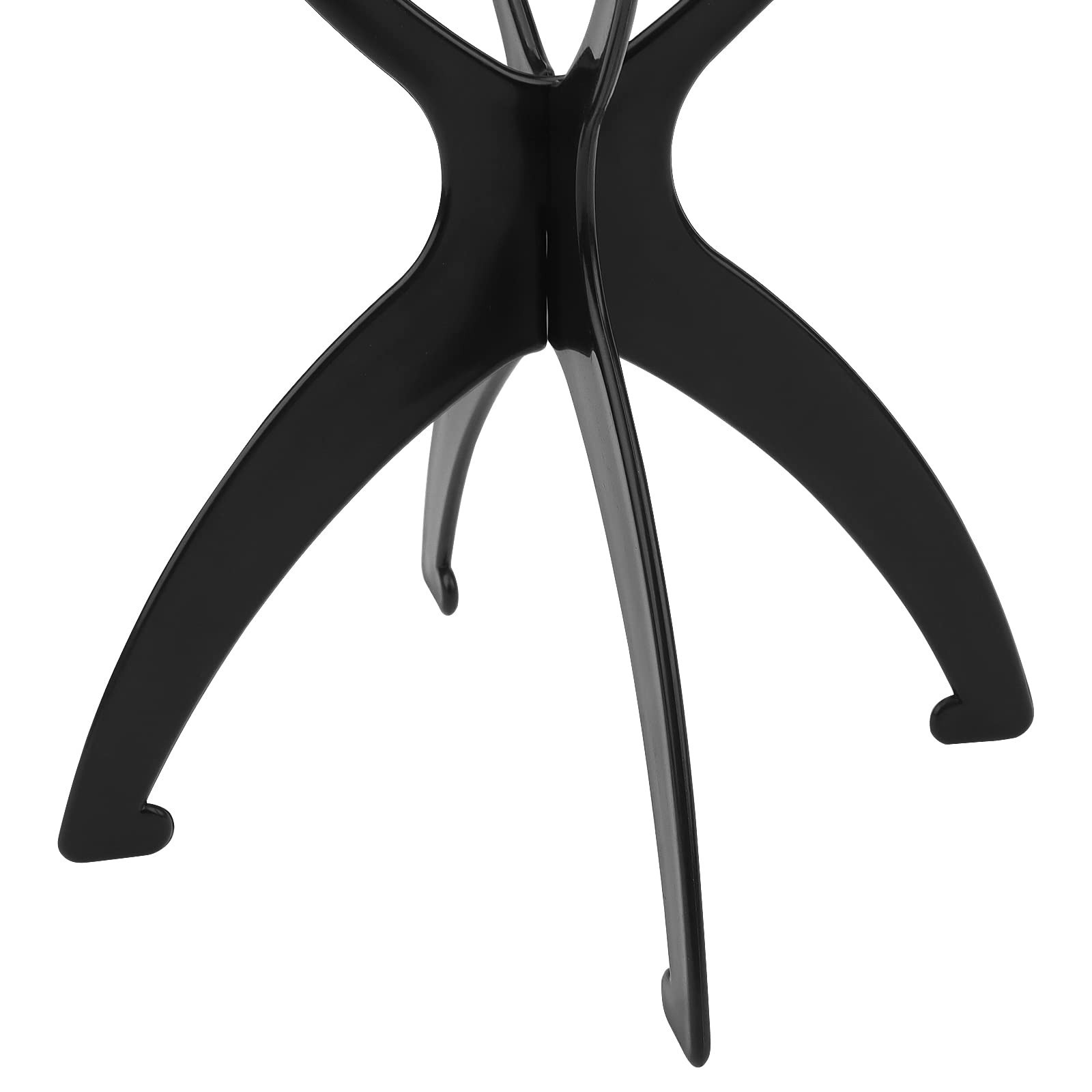 15 Pack 14″ Black Collapsible Wig Stand – Durable Portable Display Holder for Wi