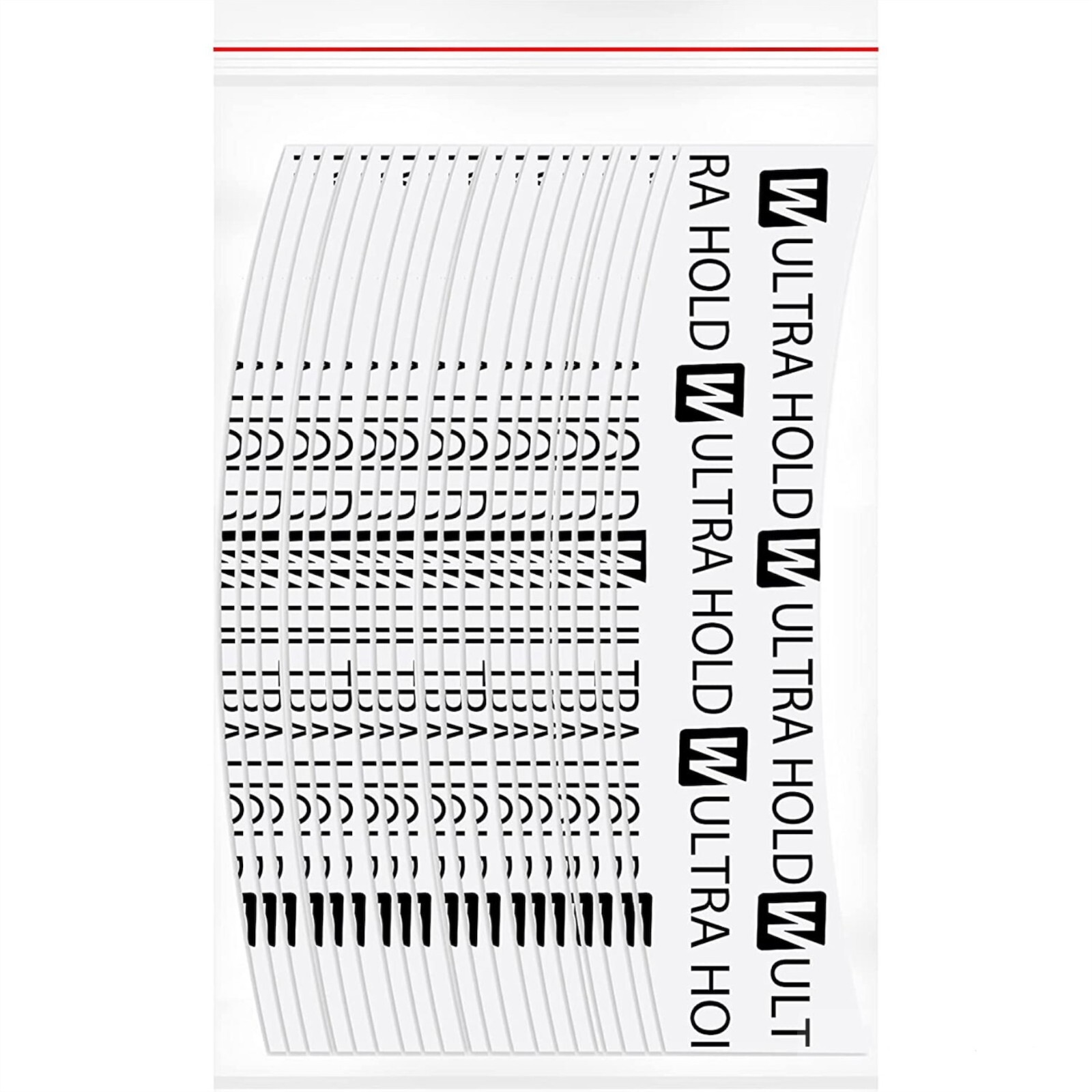 Walker Ultra Hold Tape “C” Contour 36 Pieces Tape ~  For Hair Piece, Wigs, etc