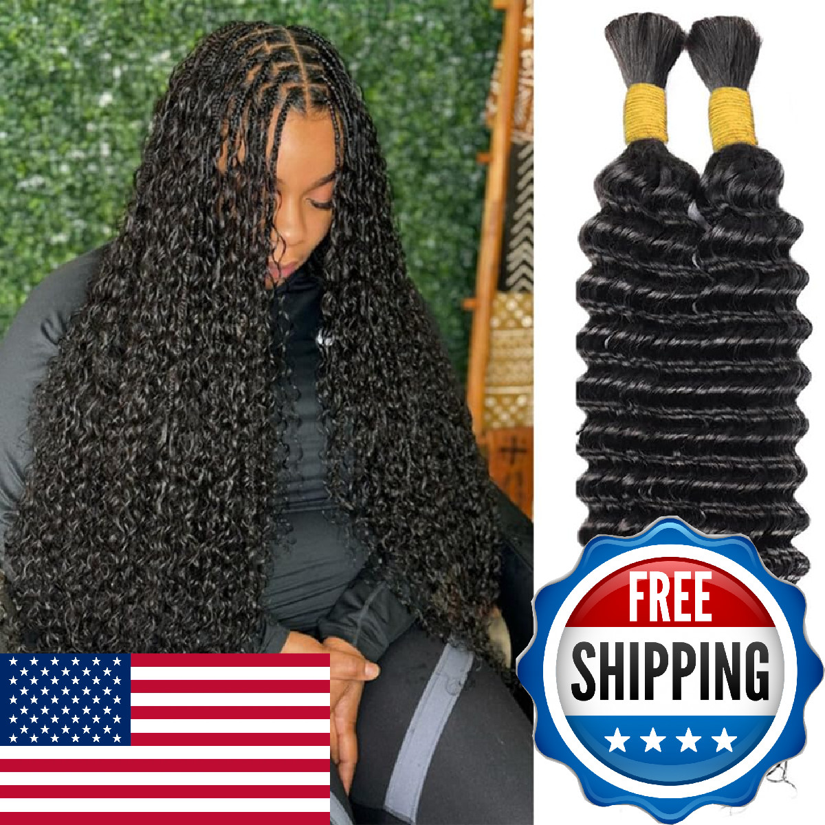 Aailvmey Boho Hair For Braiding 110G 2 100 Human Braiding Hair For Boho Braids