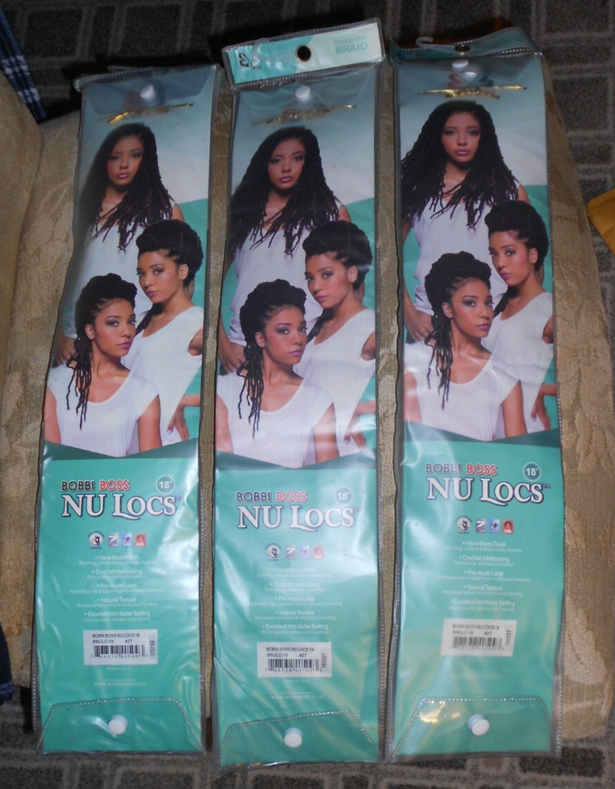 Bobbi Boss Nu Locs American Roots Braid Collection 3 Packs 18′ Color 27
