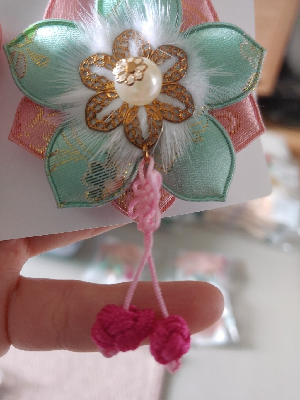 Korean Traditional Style Hair Claw Clip