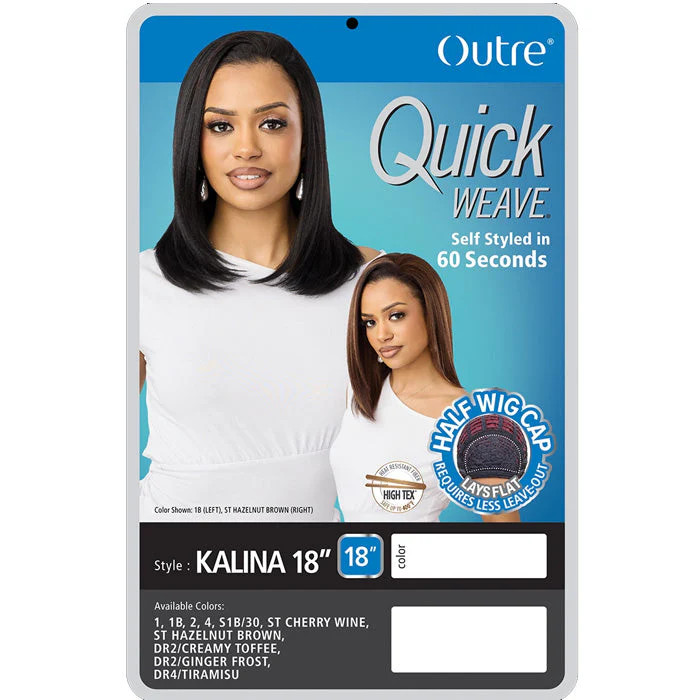 Outre Quick Weave Half Wig – KALINA 18″