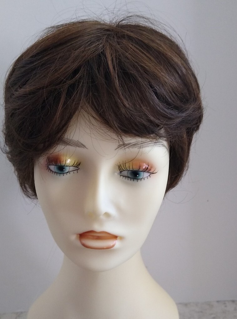 Hair u wear Hairdo Feather Cut Wig, R10 CHESTNUT NWT