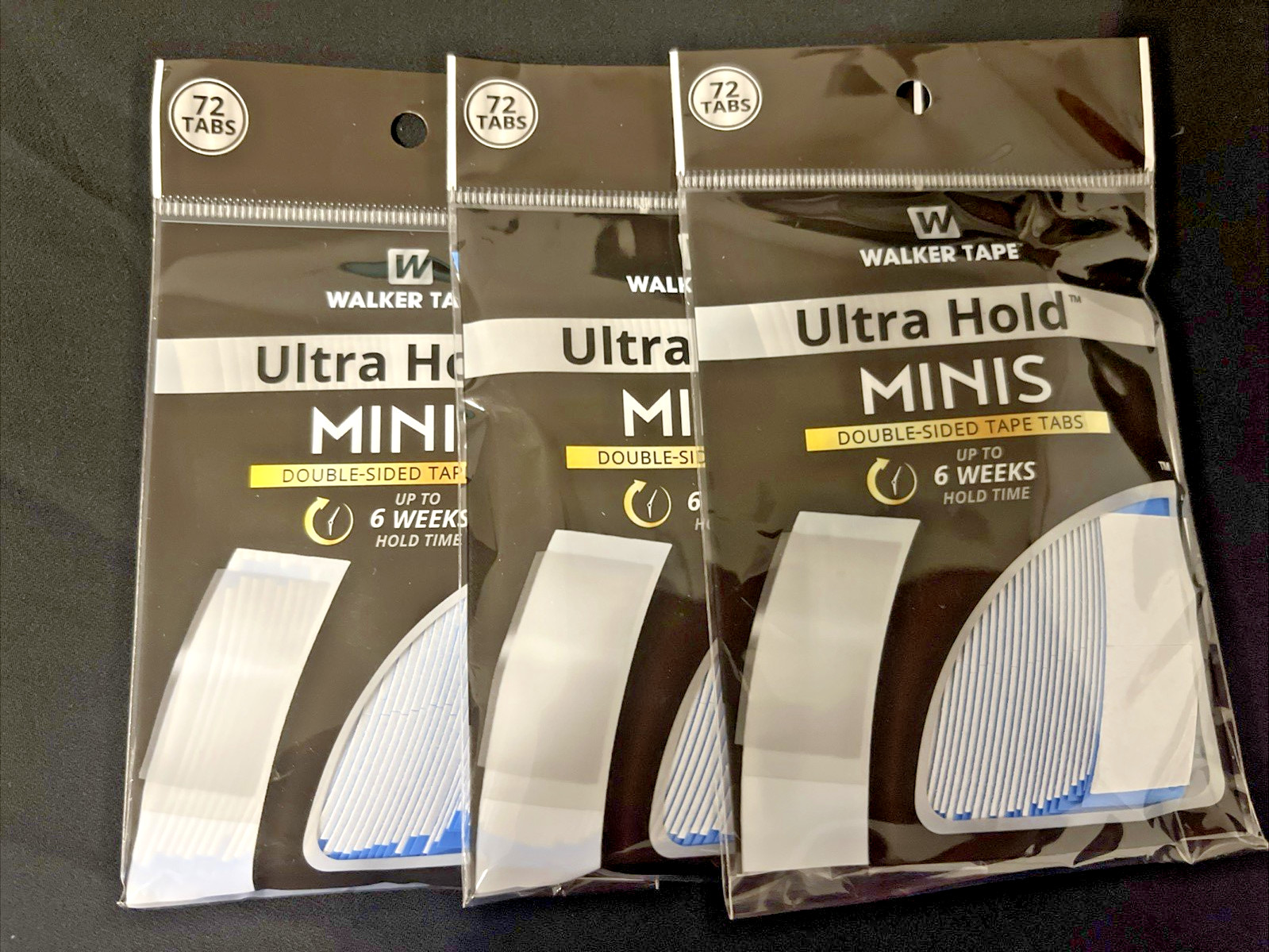 Walker Ultra Hold Double Sided Mini Tabs 216 Tabs Lace wigs hair system Toupee.