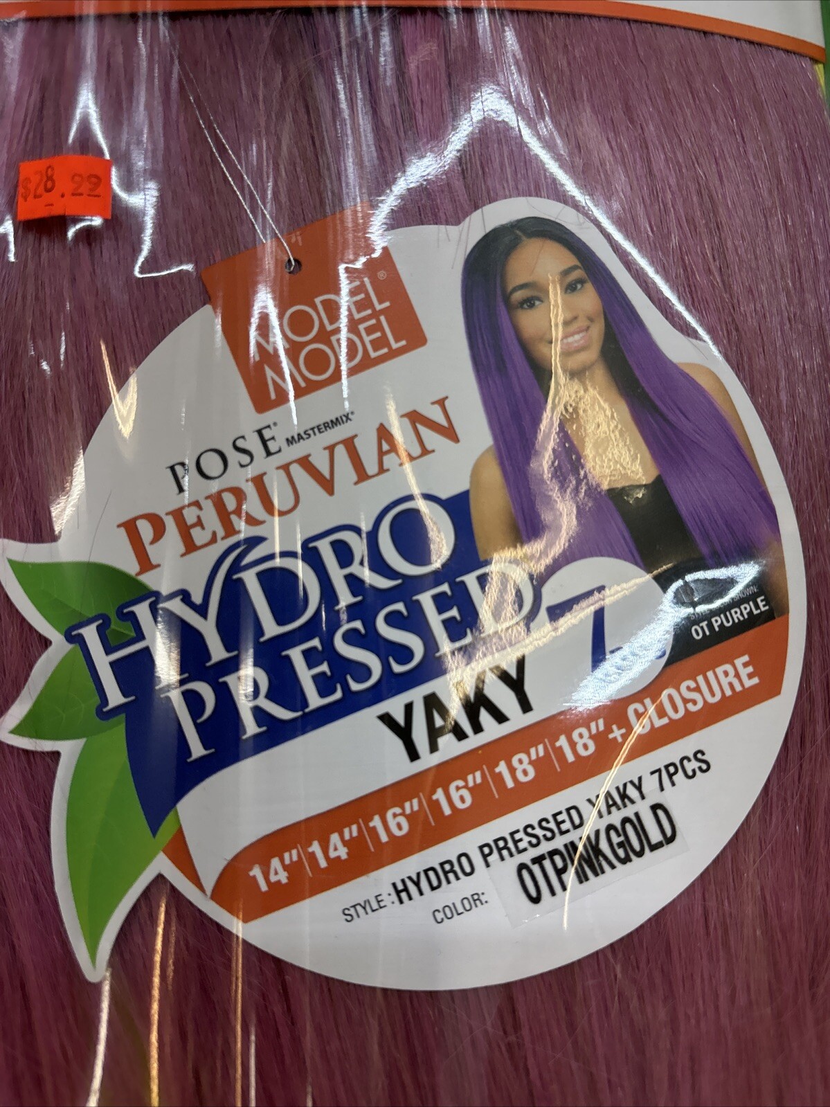 Model Model POSE Mastermix Peruvian Hydro Pressed Yaky PC 14”16”18” OTPINKGOLD