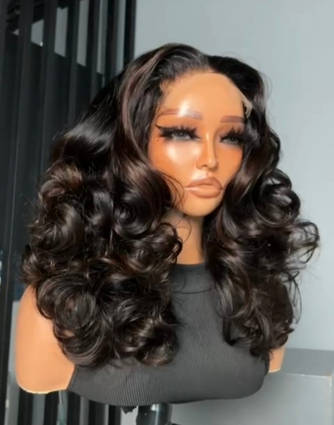 100% Vietnamese Human Hair, SDD, 5×5 HD Lace Closure Wig, Bouncy, 250% Density