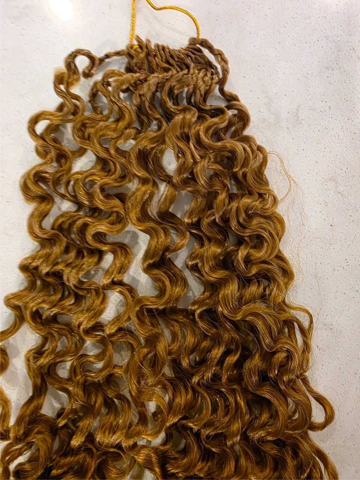 8 Packs Burmese Curly Crochet Hair 18 Inch Bohemian Braiding Hair 120 Strands