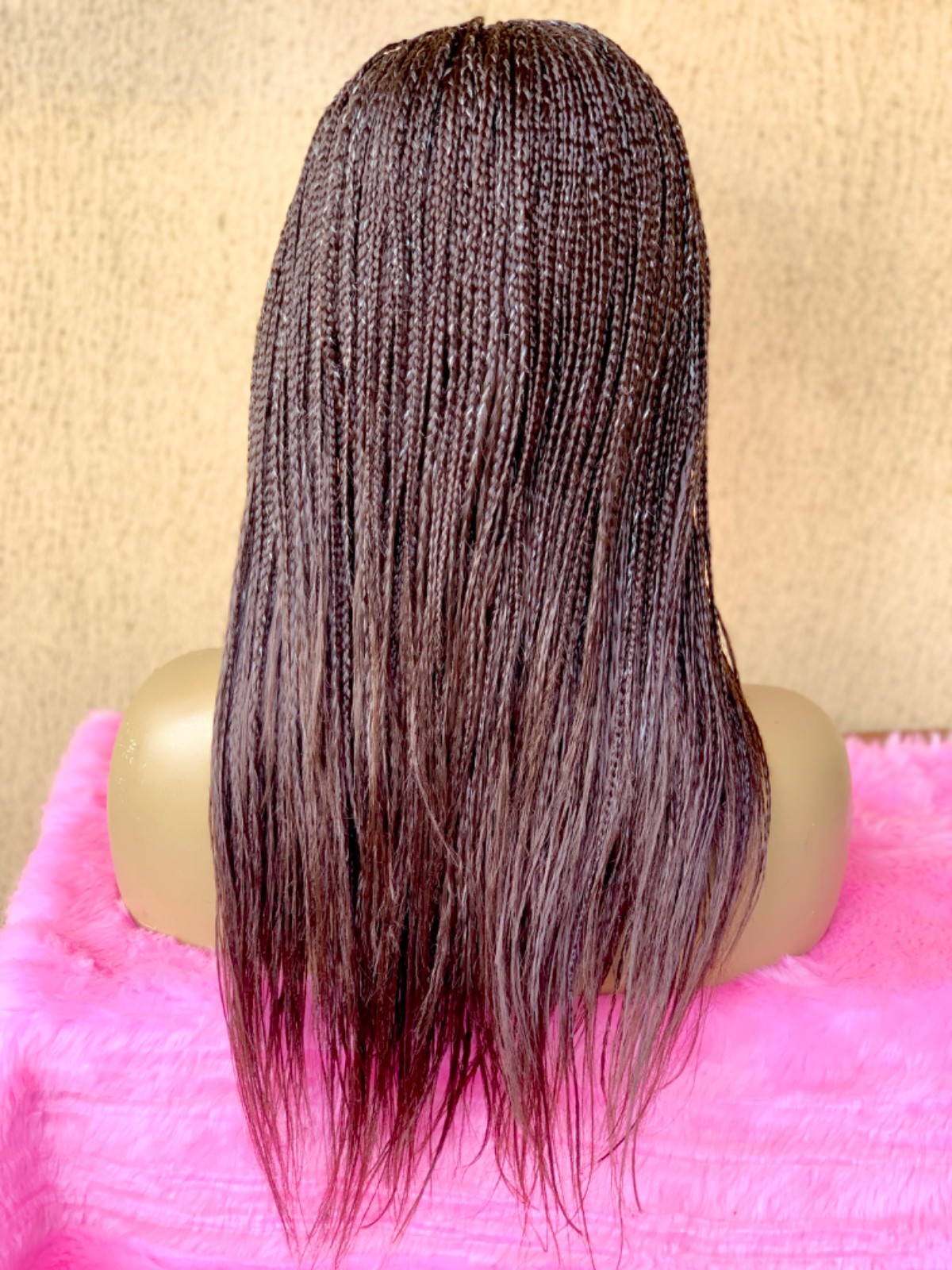 knotless braided wig, 5by5 lace closure, ready to ship, c cut style, gift ideas