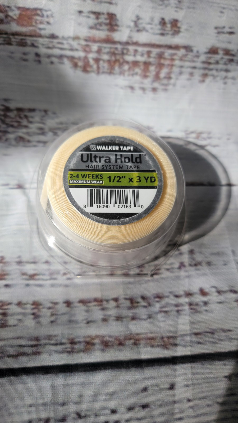 WALKER 1/2″ X 3 YARDS ULTRA HOLD TAPE ROLL LACE WIG/TOUPEE ADHESIVE
