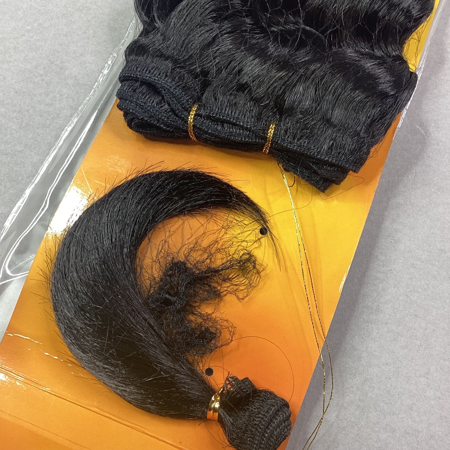 Outre Batik Deep Wave Hair Extensions 14″ Kanekalon Fiber #1 Jet Black