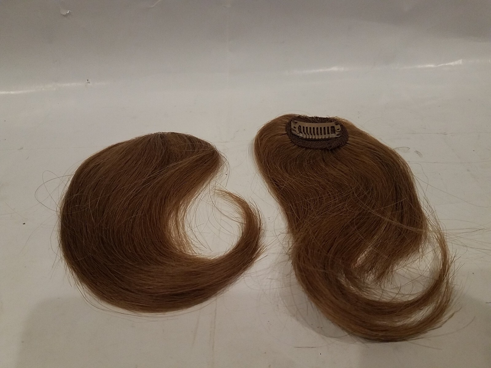 Reecho 2 clip In Hair Extensions 16” Dark Ash Blond long thick Women