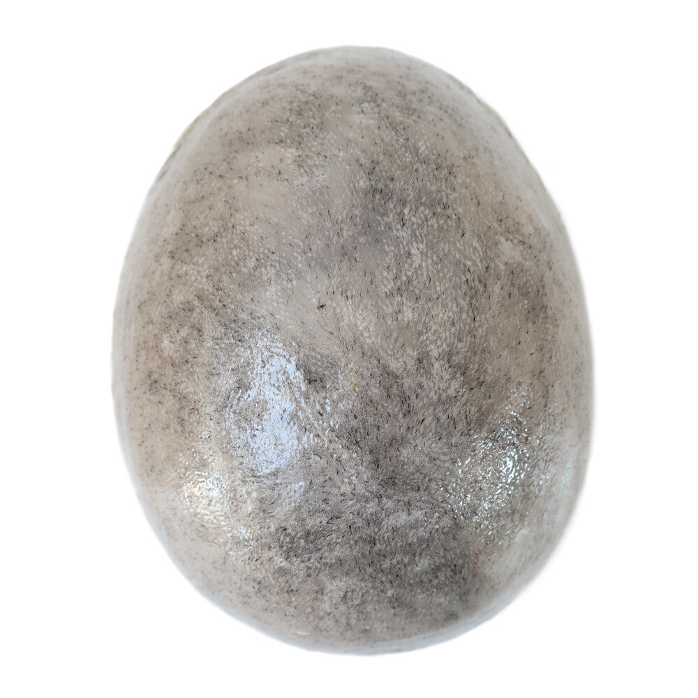 Mens Human Hair Replacement System Injection Skin Toupee Grey Hair Piece#1B80