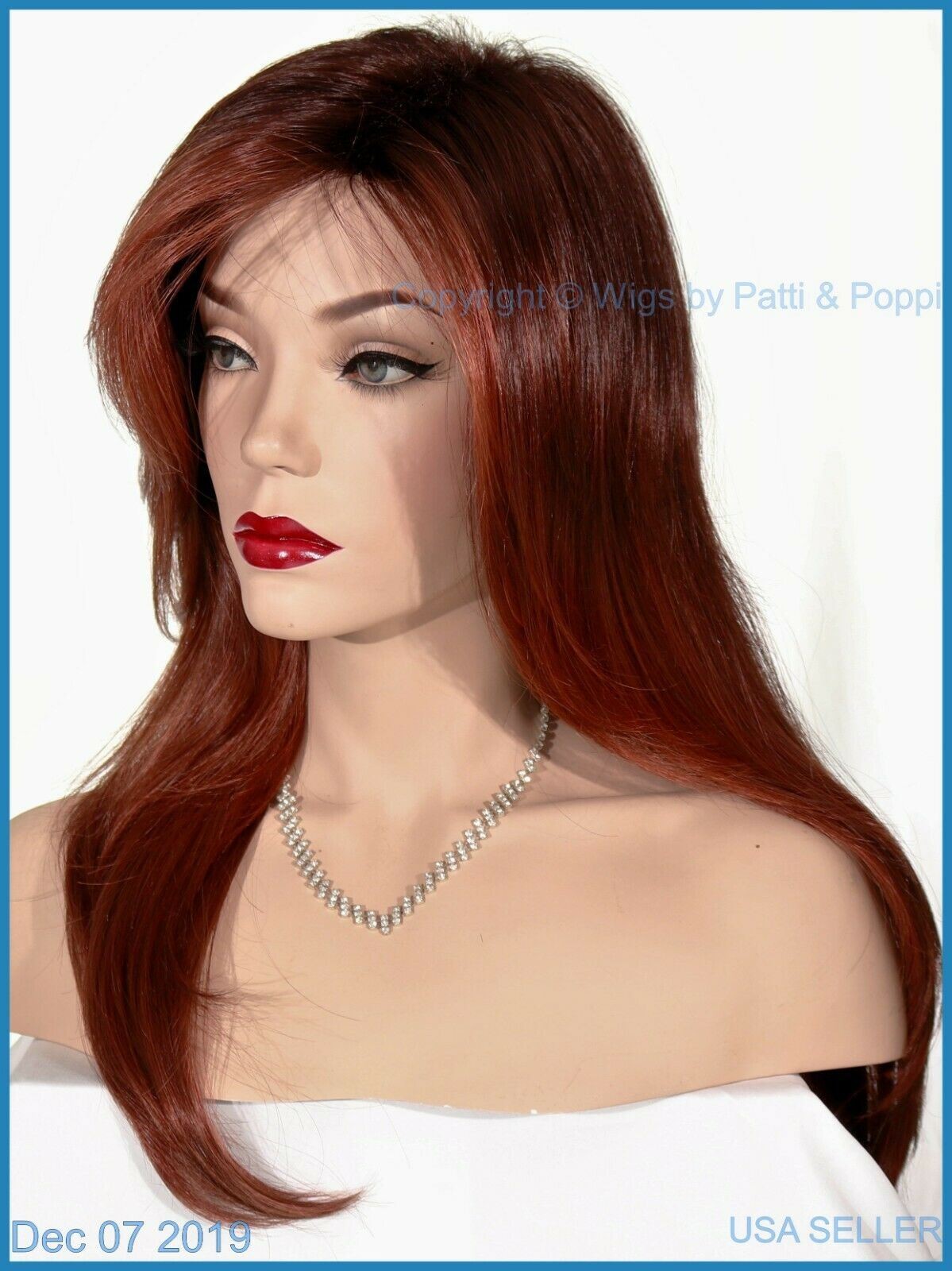 ANGELICA | NORIKO WIG | RED CRIMSON-LR | LONG SEXY CUTE -1 504